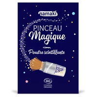 5 x 12 pincéis mágicos e refis de pó espumante orgânico prontos para venda 12 unidades - Namaki