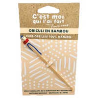 Oriculi Bamboo Earpicks 1 unidade - DietWorld