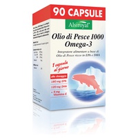 Óleo de Peixe 1000 Ómega 3 90 cápsulas - Alsitan
