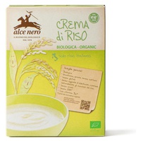 Creme de arroz bio comida para bebês 250 g - Alce Nero