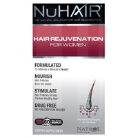 NuHair Rejuvenescimento Capilar para Mulheres 60 tabletes - Natrol