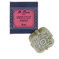 Pequeno Sabão de Aleppo com Rosa 20 g - Al Bara