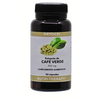 Café Verde Concentrado 90 cápsulas de 400mg - Ortocel Nutri Therapy