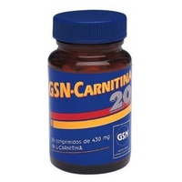 GSN Carnitina 21 80 comprimidos de 250mg - GSN