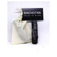 1 bastão de carvão Binchotan Ubame (PDO) - Japão (2x10cm) 1 unidade - Takesumi