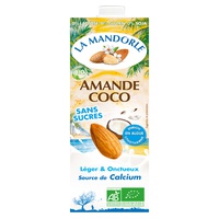 Leite de Amêndoa de Coco sem açúcar Bio 1 L - La Mandorle