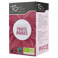 Chá branco orgânico com frutas vermelhas 24 saquetas - Touch Organic