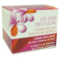 Creme anti-rugas de dia e noite 50 ml de creme - Les Sens des Fleurs
