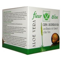 Creme Facial com Baba de Caracol e Aloe 50 ml (Aloe Vera) - Fleur aloe