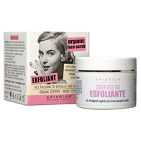 Esfoliante facial orgânico 50 ml de creme - Apiarium