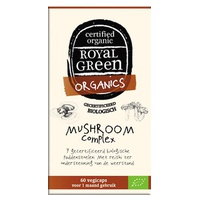 Mushroom Complex Orgânico 60 cápsulas vegetais - Royal Green