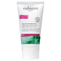 Creme de Noite Aloe Vera Bio 50 ml de creme - Eubiona