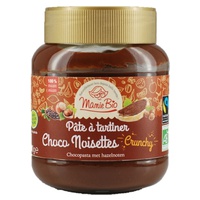 Creme de Chocolate e Avelã Crocante 350 g - Mamie Bio
