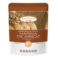 Farinha de Arroz Branco sem glúten 400 g - Dayelet