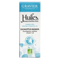 Eucalyptus radiata (Eucalyptus radiata) deixa destilação de 1,8-cineol 10 ml de óleo essencial (Eucalipto) - Gravier