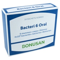 Bacteri 6 oral (ex Probio Oral) 14 saquetas - Bonusan