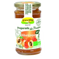 Marmelada de damasco bio 240 g - Granovita