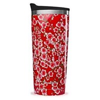 Caneca isotérmica de aço inoxidável 470 ml Vermelho 470 ml - Qwetch