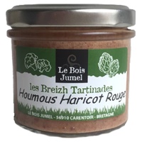 Patê Breizh Bio Creme de Hummus de Feijão Vermelho 100 g - Le Bois Jumel