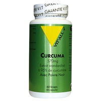 Cúrcuma 570mg 60 cápsulas - Vitall +