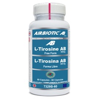 L-Tirosina AB 60 cápsulas de 500mg - Airbiotic