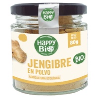 Gengibre em pó 80 g de pó - Happy Bio