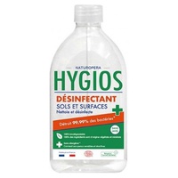 Limpeza desinfetante de pisos e superfícies de eucalipto 1 L - HYGIOS