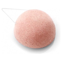 Esponja Konjac de argila cor-de-rosa 1 unidade - DBS - Konjac Sponge