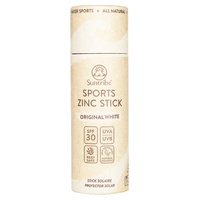 Bastão solar facial natural zinco SPF 30 original branco 30 ml - Suntribe