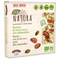 Barras de nozes com amêndoas 3 barras de 25g - Borges Eco-Natura