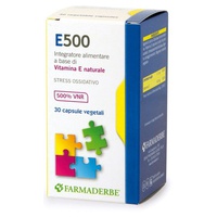 E 500 vitamina E natural 30 cápsulas - Farmaderbe
