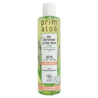 Gel de limpeza ultra suave Aloe vera 90% BIO 250 ml de gel - Prim Aloe