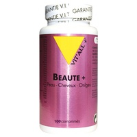 Beleza Plus - Pele, Unhas e Cabelo 100 comprimidos - Vitall +