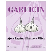 Garlicin (Alho, Espinho Branco e Azeitona) 60 cápsulas - Dieticlar