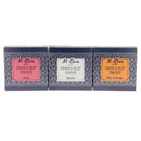 Coffret 3 Sabões de Aleppo perfumados 3 unidades de 100g - Al Bara