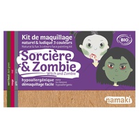Kit de maquiagem de 3 cores Organic Princess & Unicorn 1 unidade - Namaki