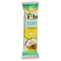 Barrita de Coco com Ananás Bio 1 barra de 53g - Zuba