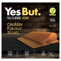 Queijo Cheddar Fatiado Vegan 150 g - YesBut