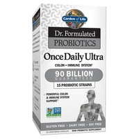 Dr. formulated probiotics once daily ultra 30 cápsulas vegetais - Garden of Life