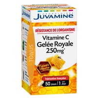 Resistência - Vitamina C / Geléia Real 250 mg 50 cápsulas - Laboratoires Juvamine