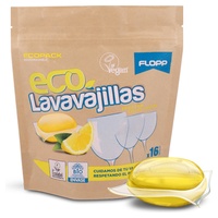 Lava-louças Ecogel 16 cápsulas - Flopp