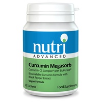 Curcumin Megasorb 60 comprimidos - Nutri-Advanced