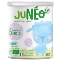 Cereais com suplementos de proteína no leite de ovelha a partir dos 6 meses 900 g - Juneo