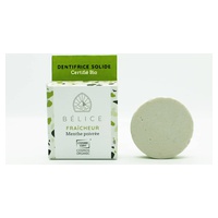 Pasta de dente sólida orgânica 18 g (Menta) - Bélice
