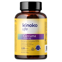 Cúrcuma 10.000 mg 120 cápsulas - Kinoko Life