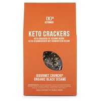 Biscoitos Keto - Biscoitos de Sésamo Preto 60 g - Ketonico