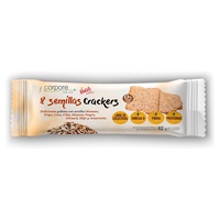 Crackers 8 sementes 1 unidade de 62g - Corpore Diet