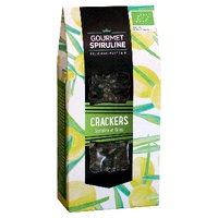 Crackers de Spirulina, Azeitona e Alecrim 90 g - Gourmet spiruline