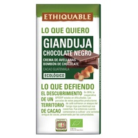 Chocolate amargo orgânico gianduja nicaragua 100 g - Ethiquable