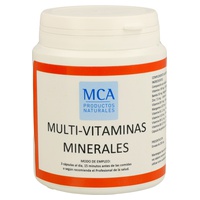 Multivitaminas e Minerais 200 cápsulas - MCA Productos Naturales
